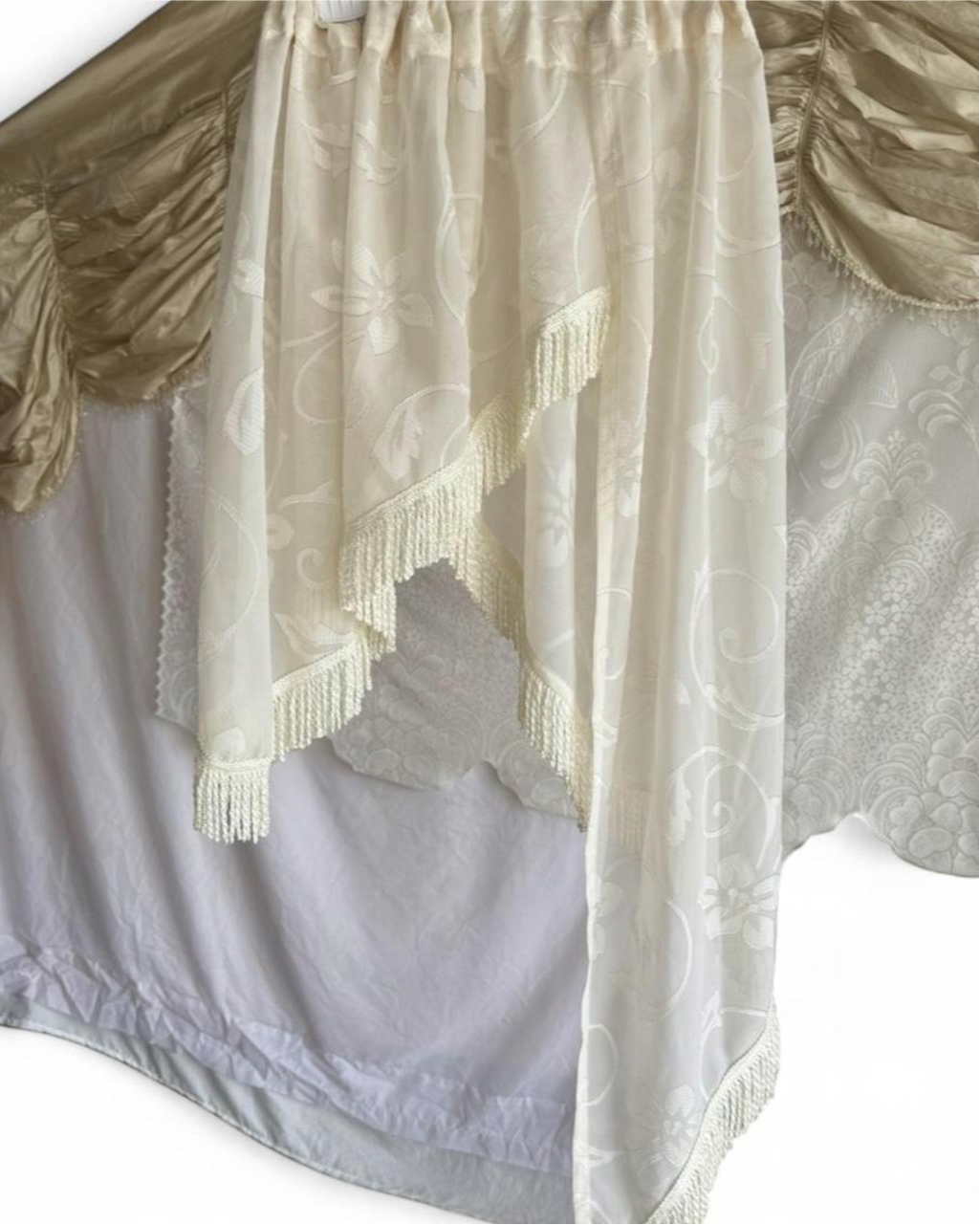 Sheer Floral Skirt