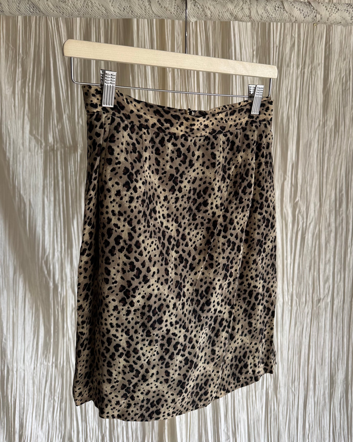 Leopard Print Skirt