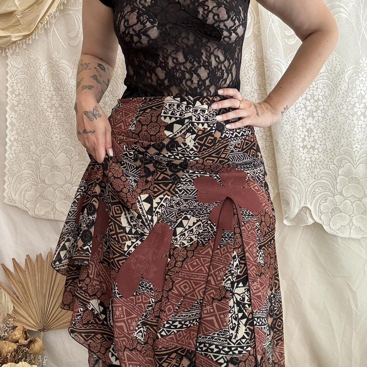 Layered Midi/Maxi skirt