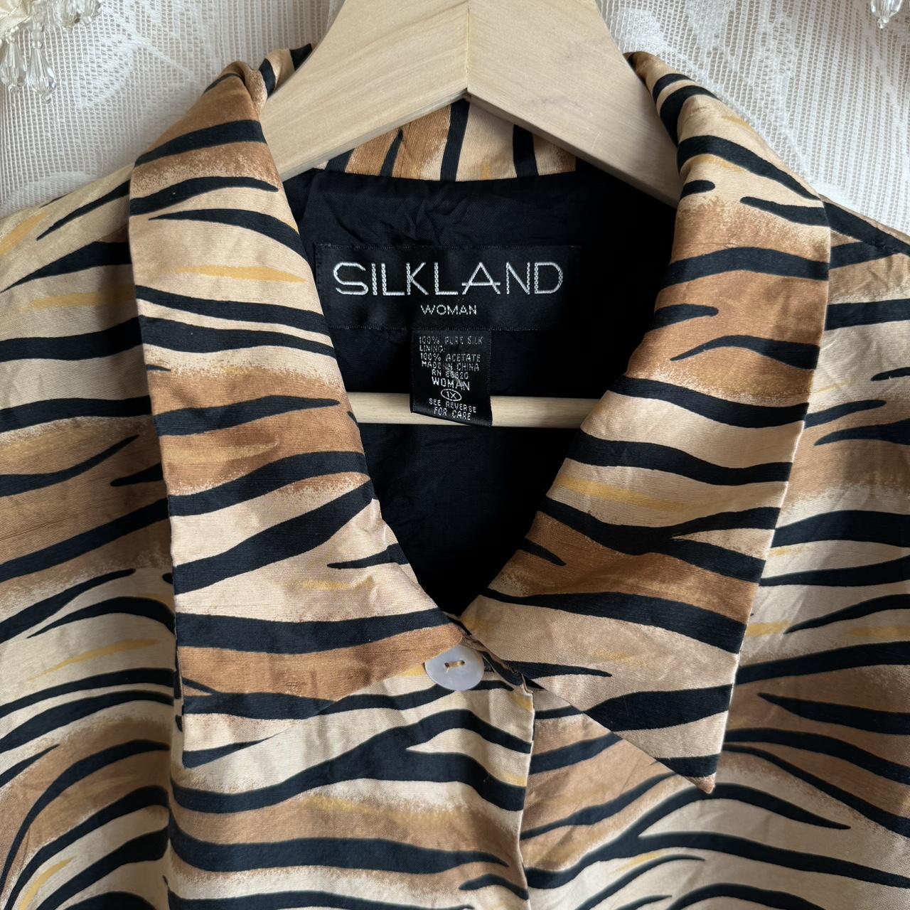 Tiger Collared Blouse