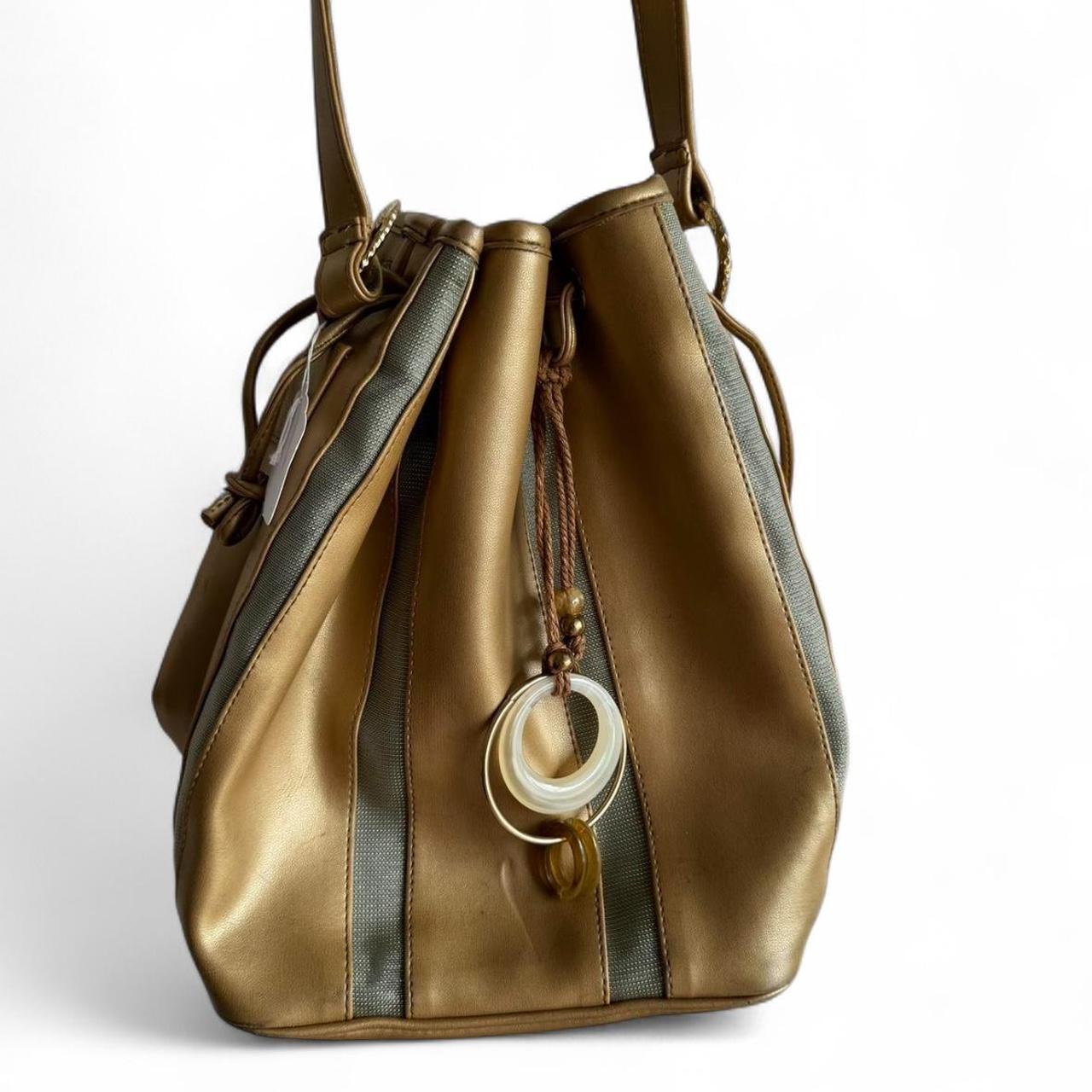 Leather Bucket Bag