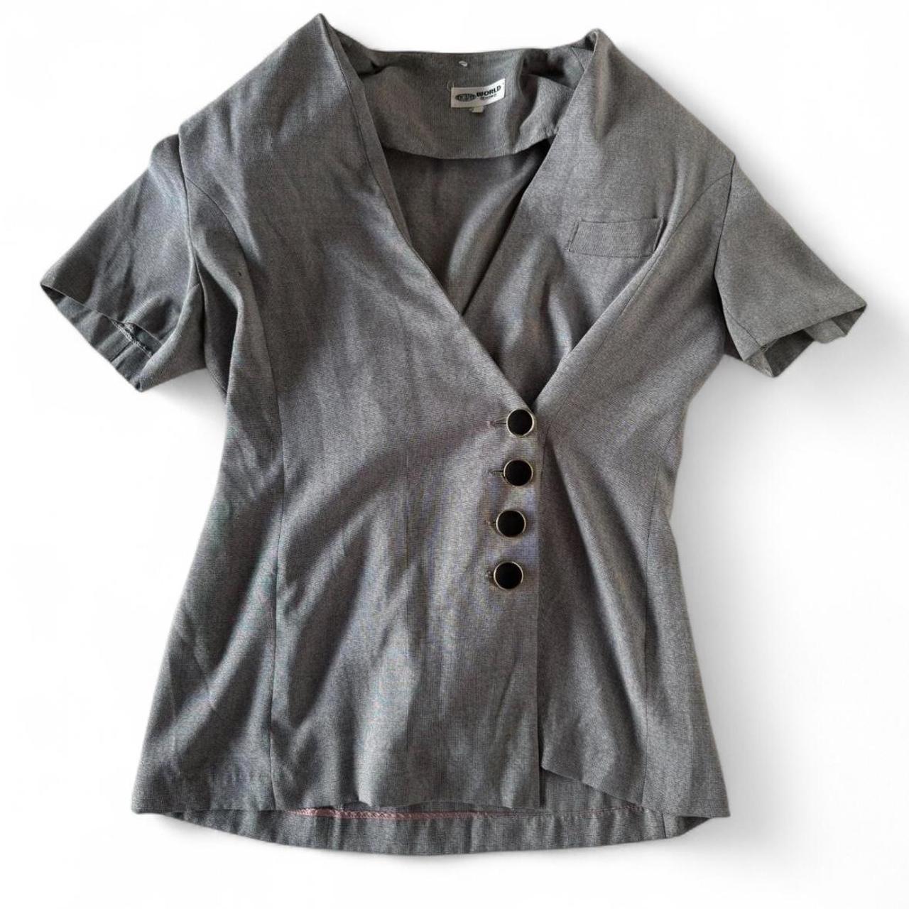 Women's Grey Blouse