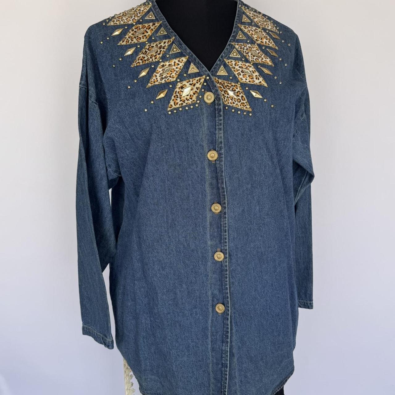 Denim Blouse