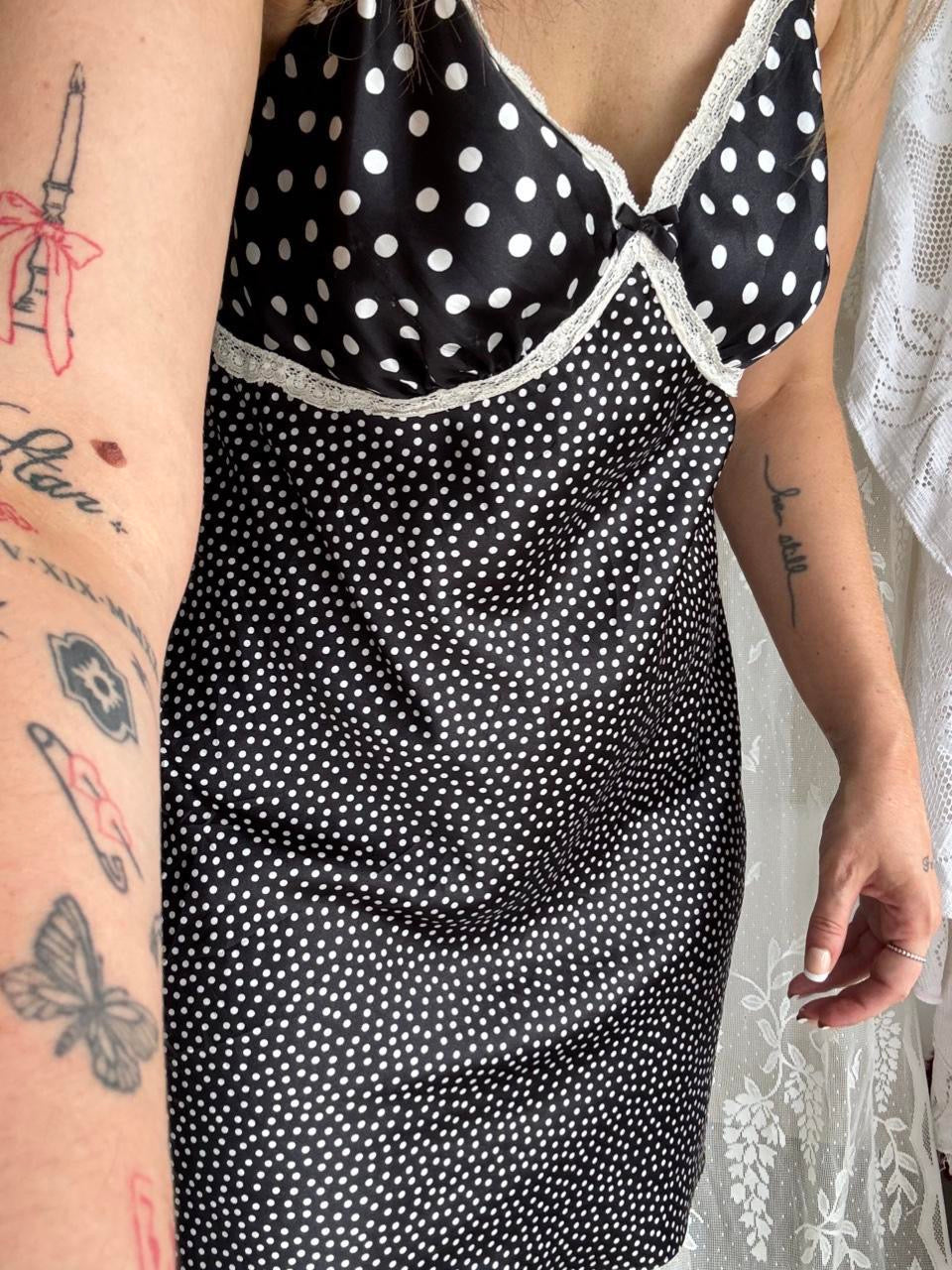 Polka Dot Mini Slip