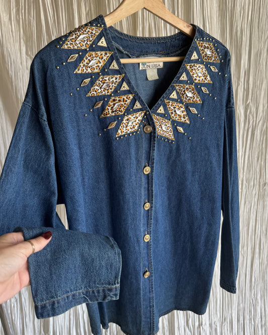 Denim Blouse