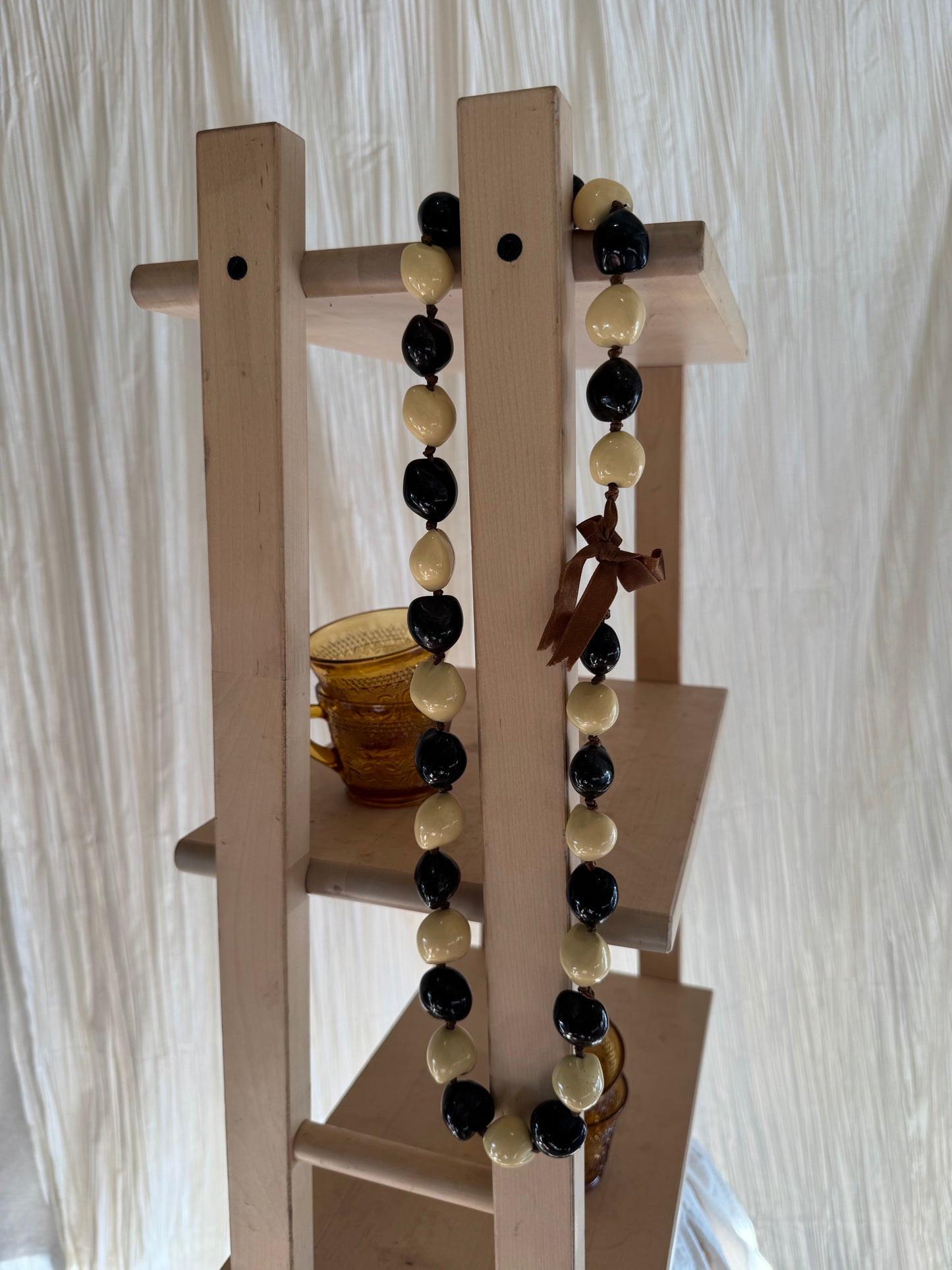 Chunky Beaded Statement Necklace