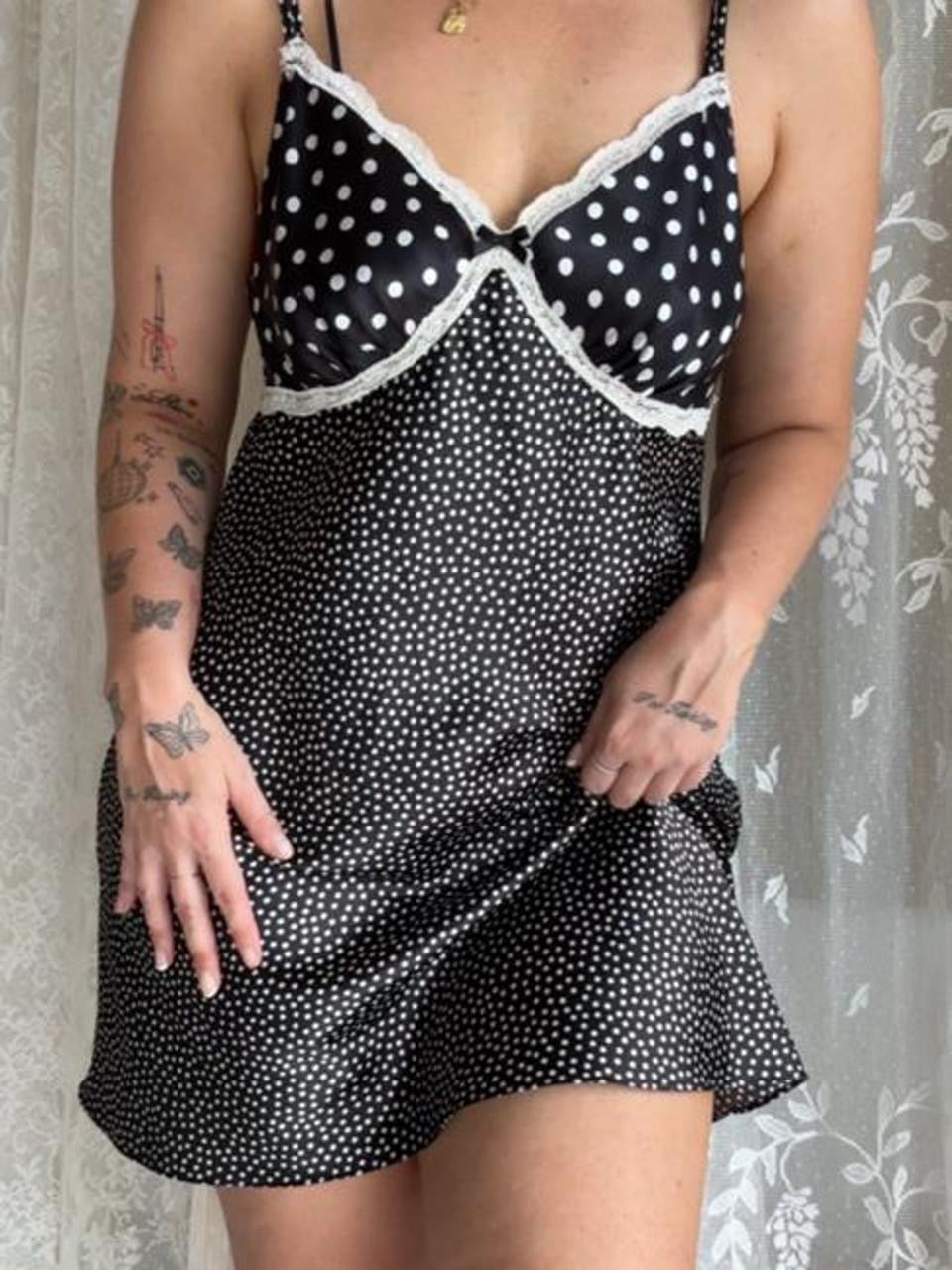 Polka Dot Mini Slip