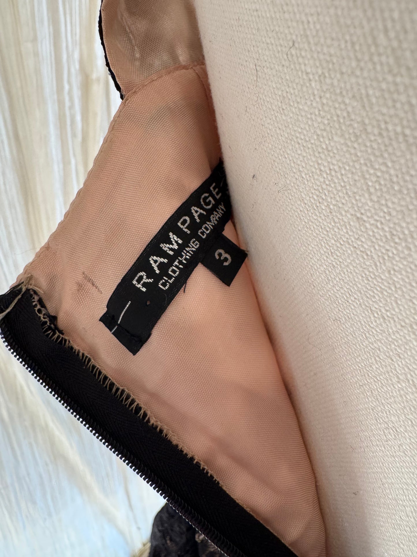 Black Lace Party Dress