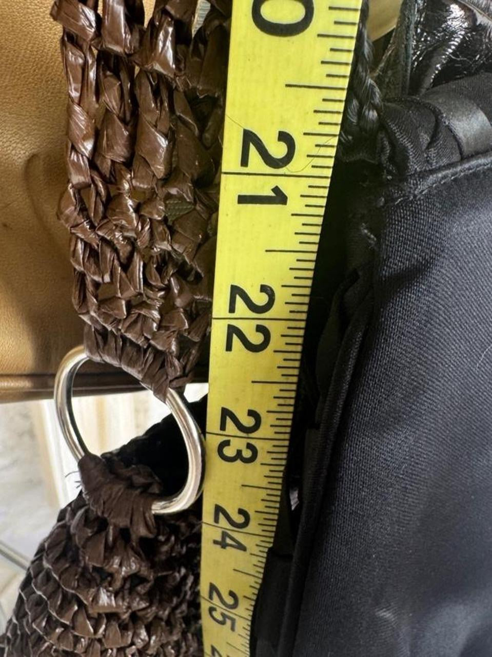 Unique Upcycled Woven Shoulder Bag