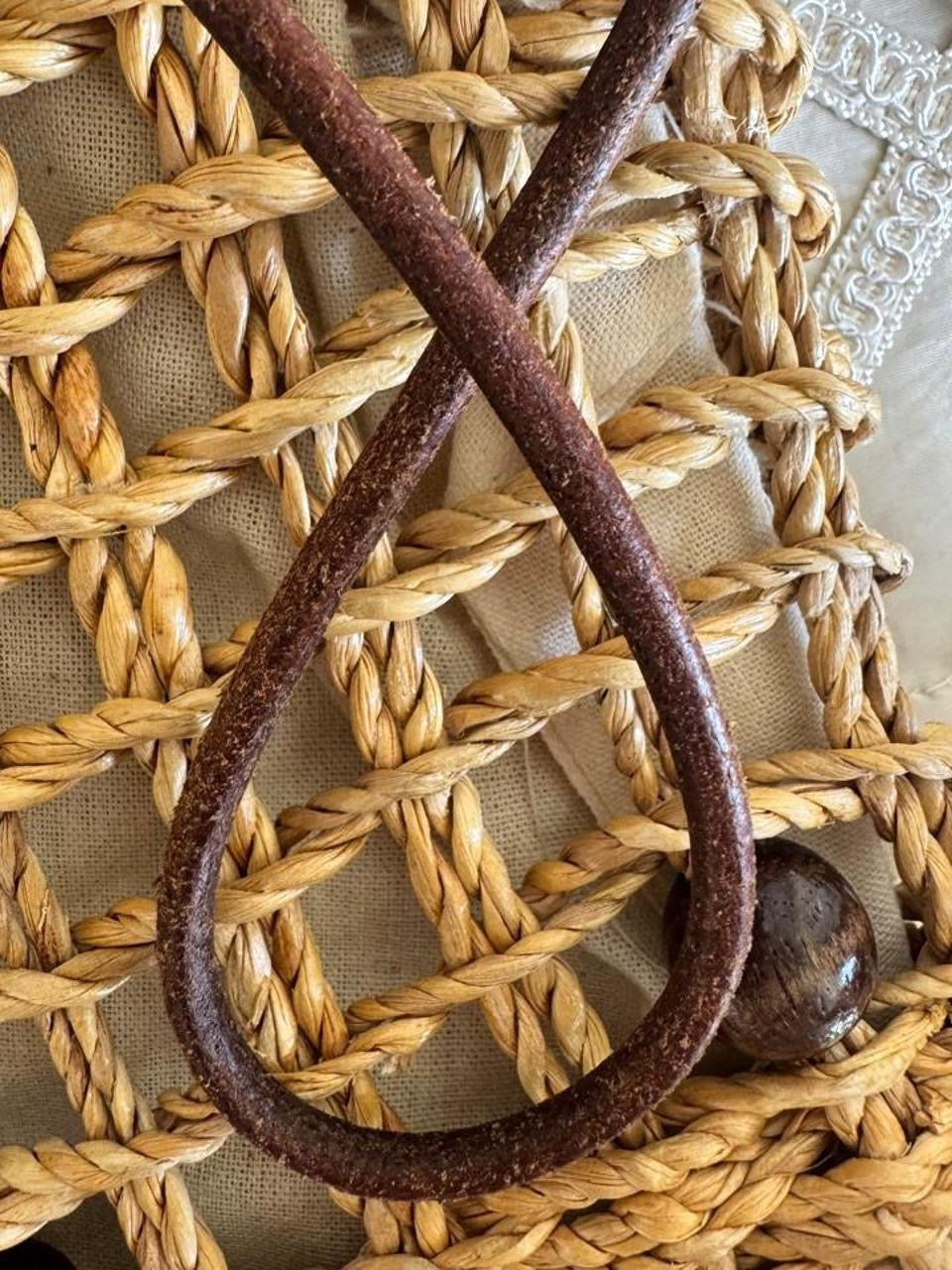 Woven Basket Handbag