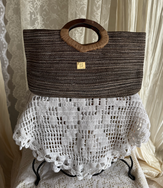 Vintage 90’s Basket Handbag