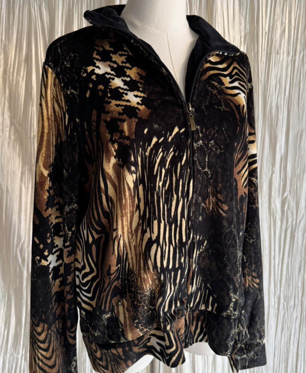 Wild 90’s Velour Jacket