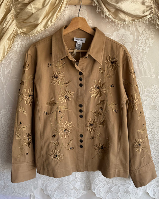 Tan Denim Jacket