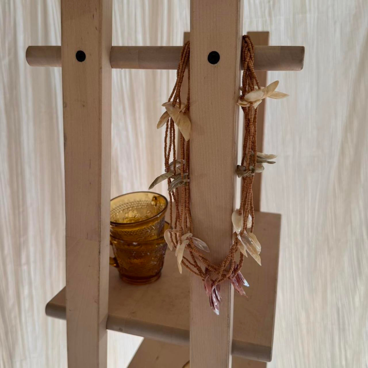 Boho-chic seashell necklace