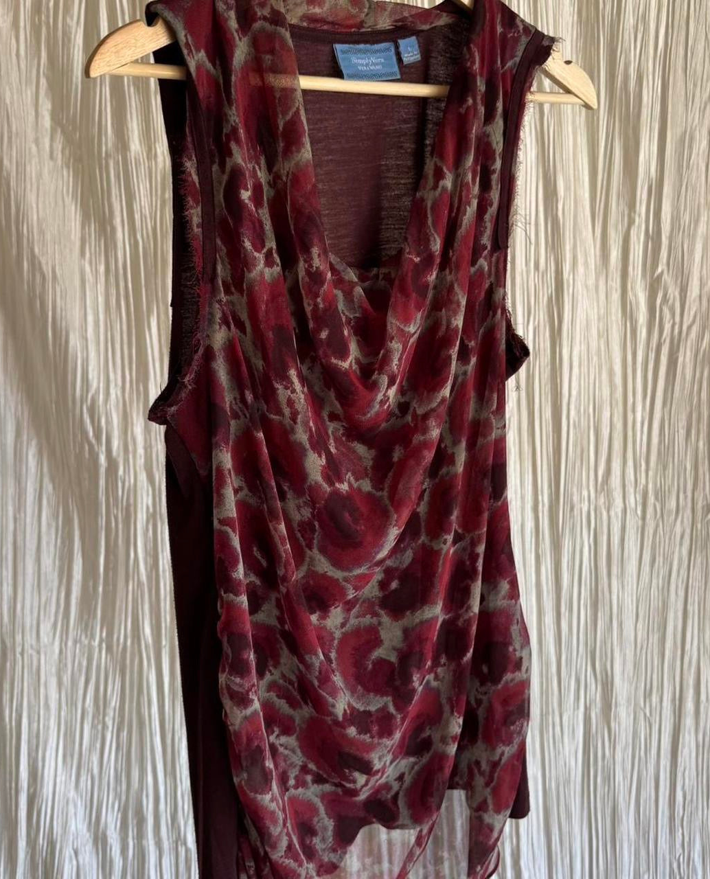 Vera Wang Floral Top