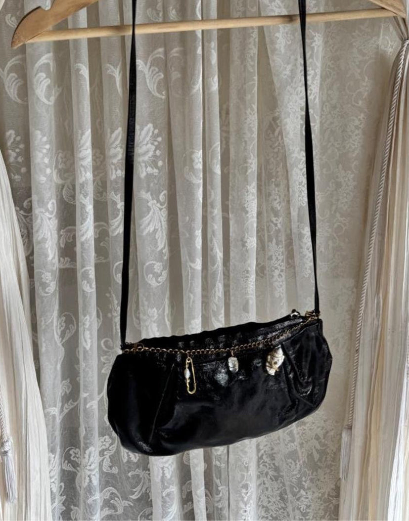 Vintage Early 2000’s Patent Leather Crossbody Bag