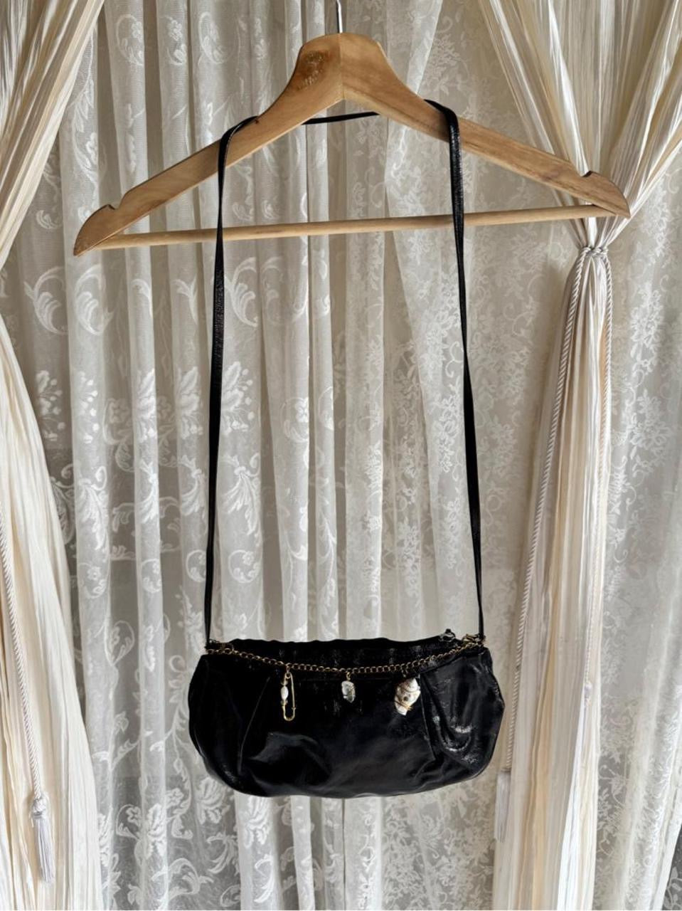 Vintage Early 2000’s Patent Leather Crossbody Bag