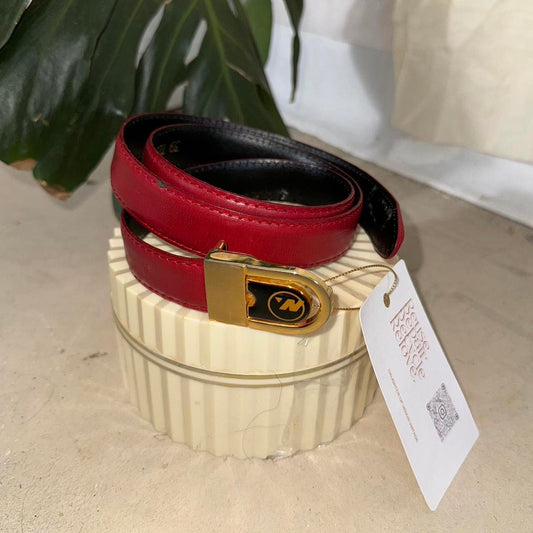 Vintage Red Belt